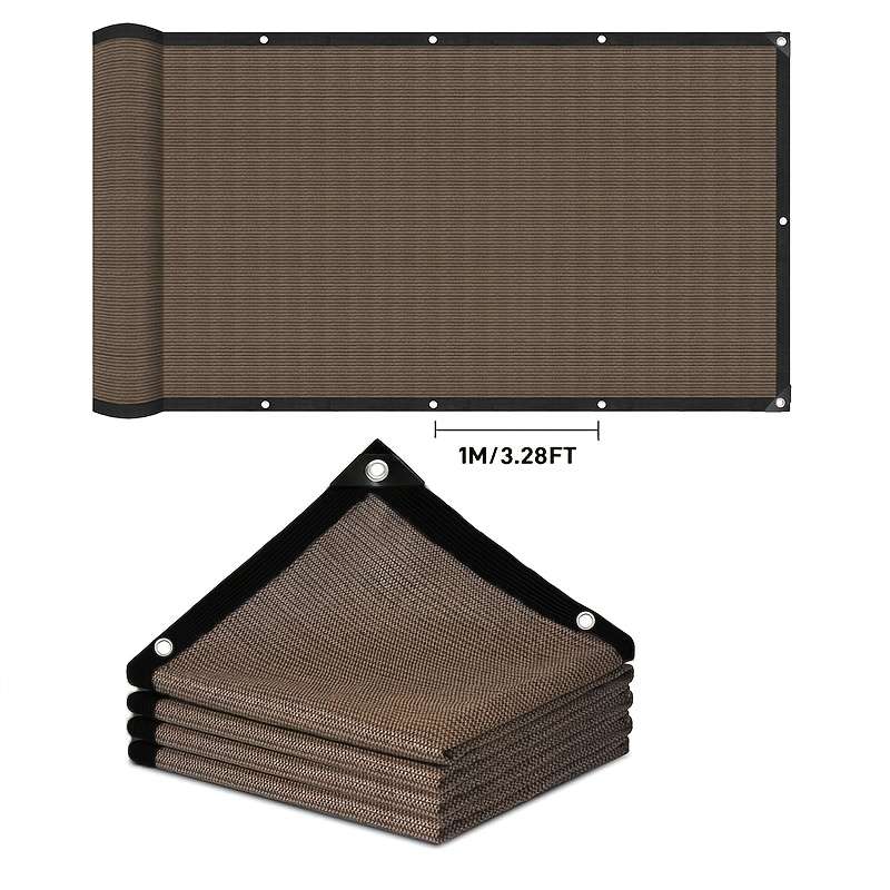 Shade Net Color Coffee Brown Size298.7Cm3.99Meter