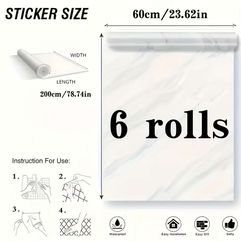 Self Adhesive Floor Stickers Xdls775 6 Volumes