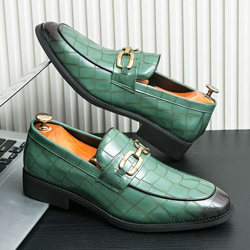 Mens Leather Shoes Color Blue Sizeuk 7