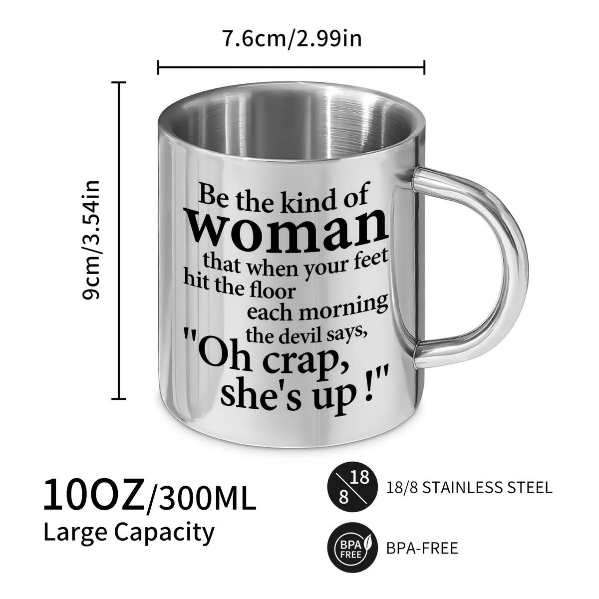 Water Cup Capacity 10Oz