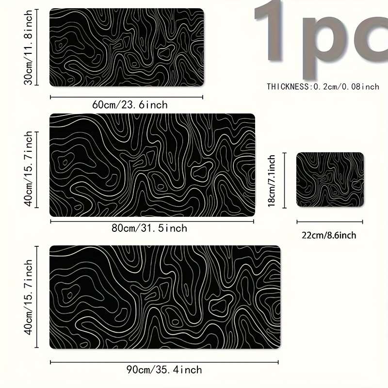 Mouse Pad Size 8.6*7.1Inches22X18Cm