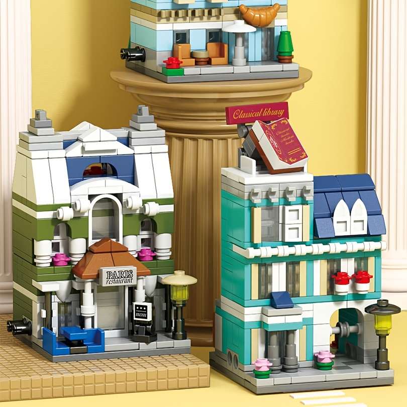 Building Toy Architectural Model Toy Set Items Fourth Set   559Pcs