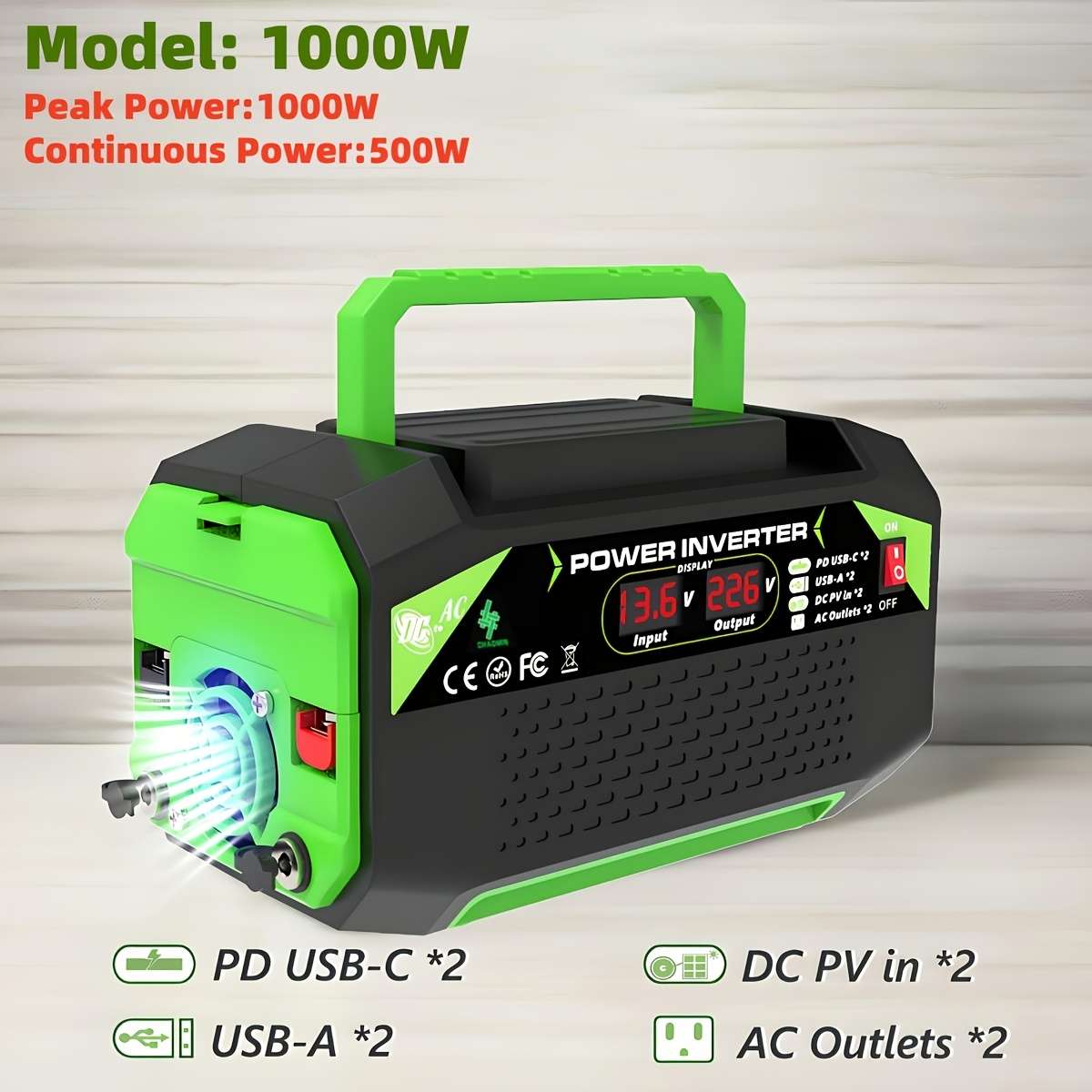 Inverter Model 1000W