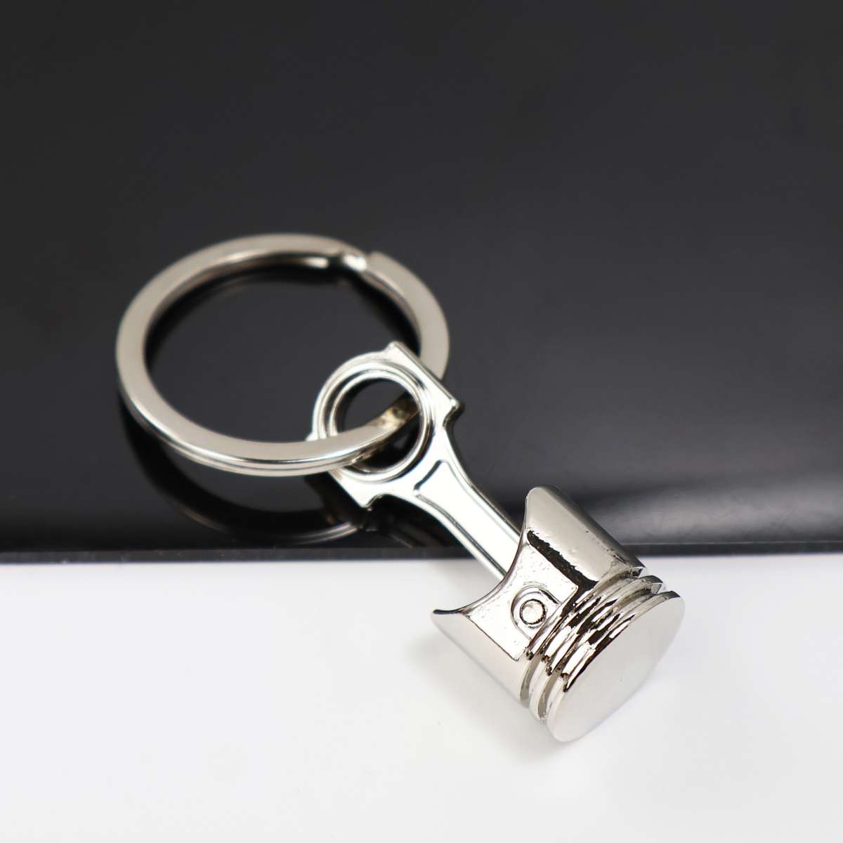 Keychain Ornament Color 2Pcs Black  Color
