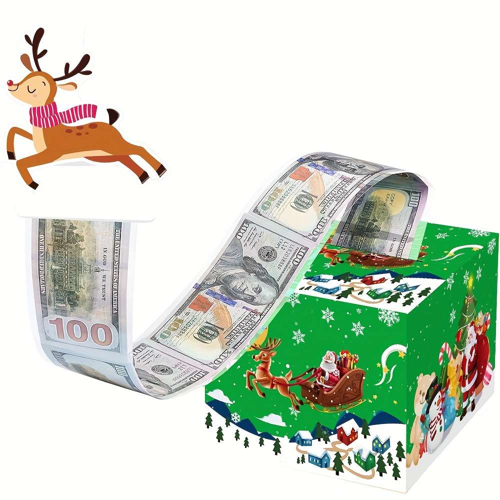 Christmas Gift Boxes Model Christmas Money Box 02