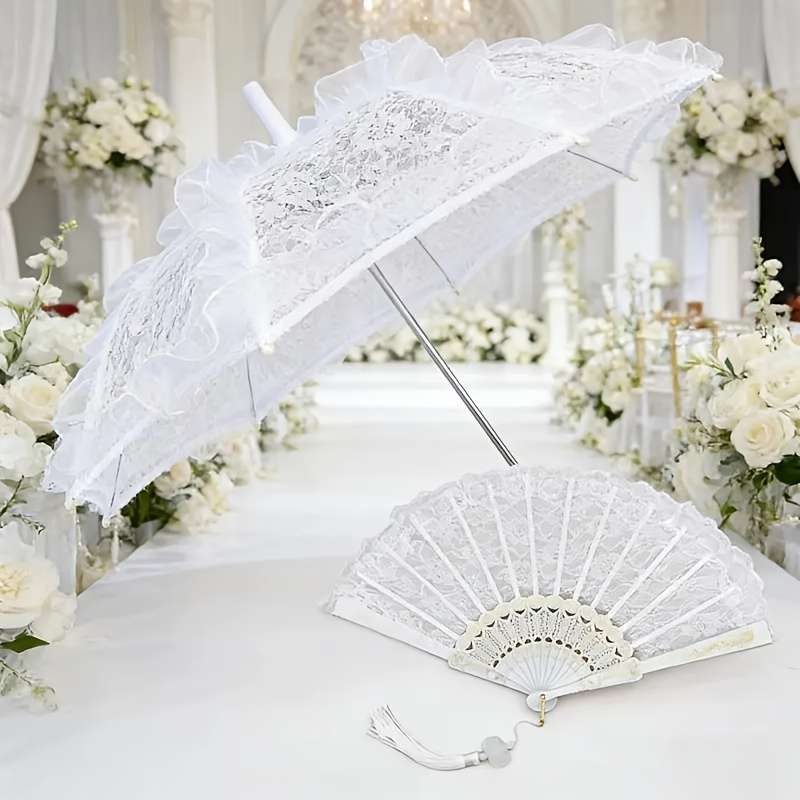 Wedding Supplies Style White 2 Piece Set