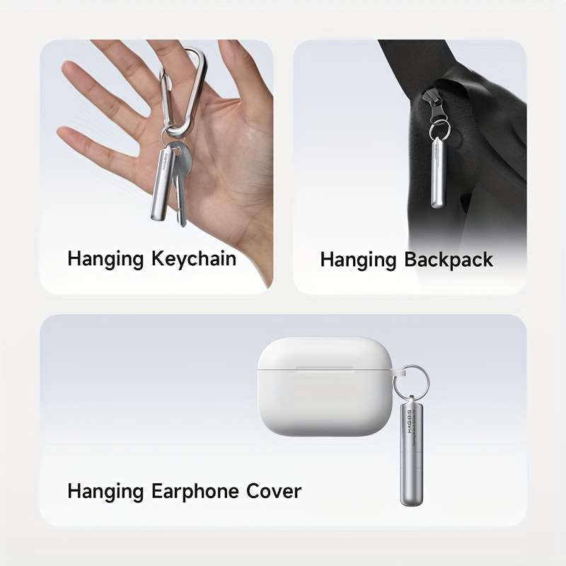 Keychain Ornament Color Silvery