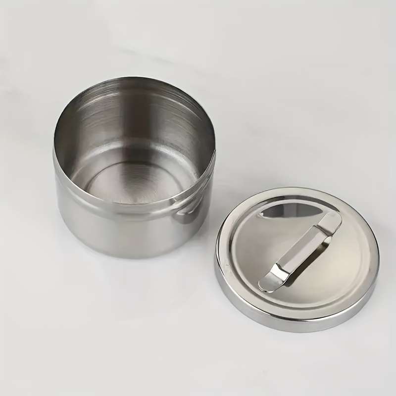 Antibacterial Box Stainless Steel Can 1Pc
