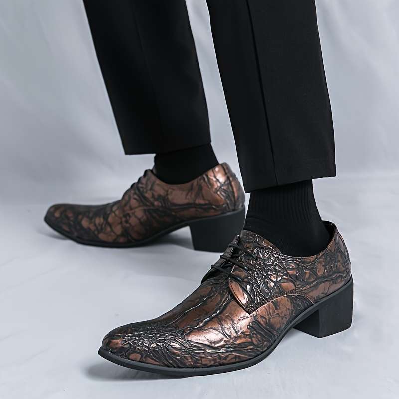 Mens Leather Shoes Color Brown Sizeuk 10