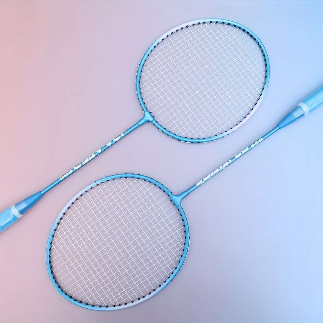 Badminton Racket Color Pink Color Compositionthree Feather Balls  1 Carrying Bag  2 Grips