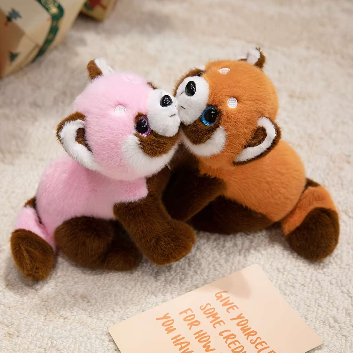 Plush Toyss Items Pink Red Panda