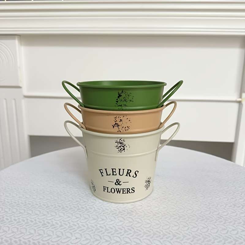Flowerpot Items 3-Piece Flower Pot Set