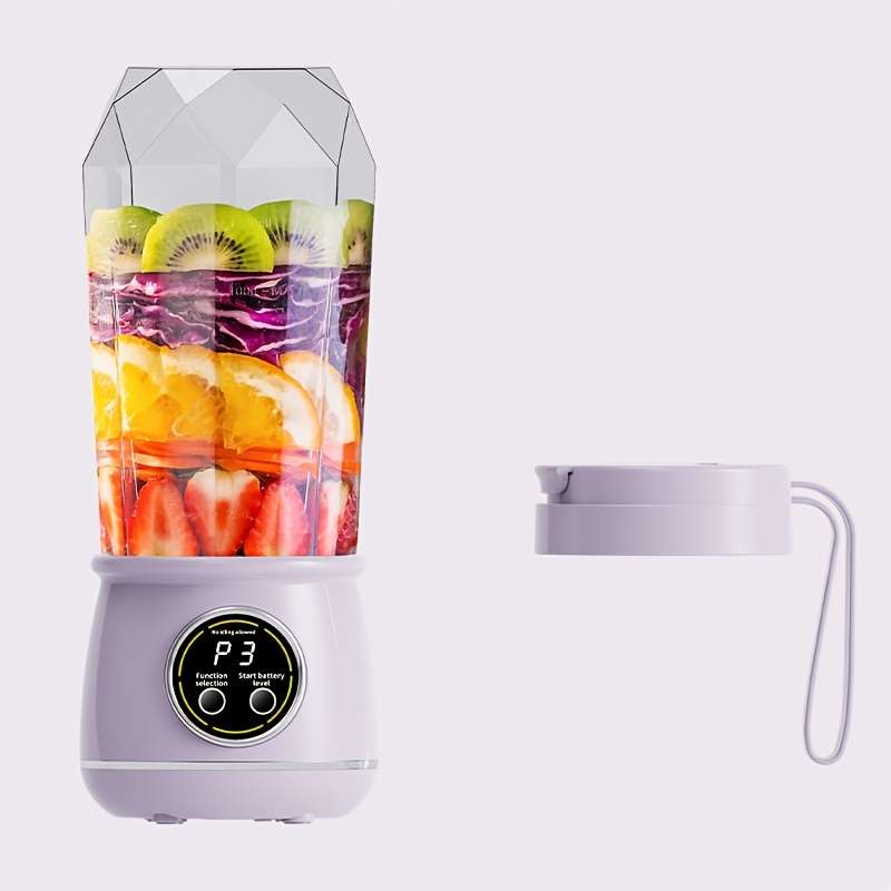 Hilton Portable Electric Juicer Blender 18Oz Mini Processor