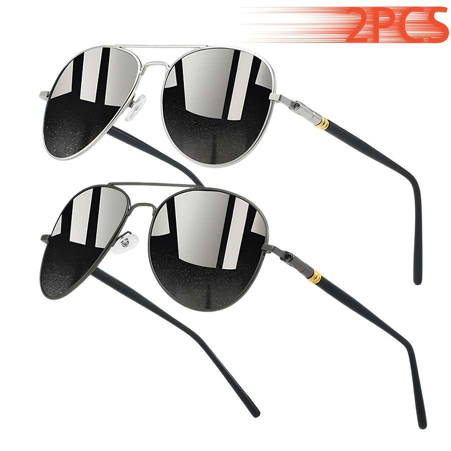 Cycling Glasses Color 2Pcs Black Gunframe