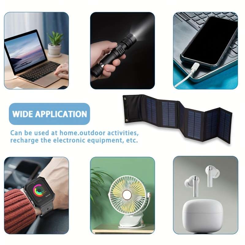 Solar Panel Model Black 6 Fold