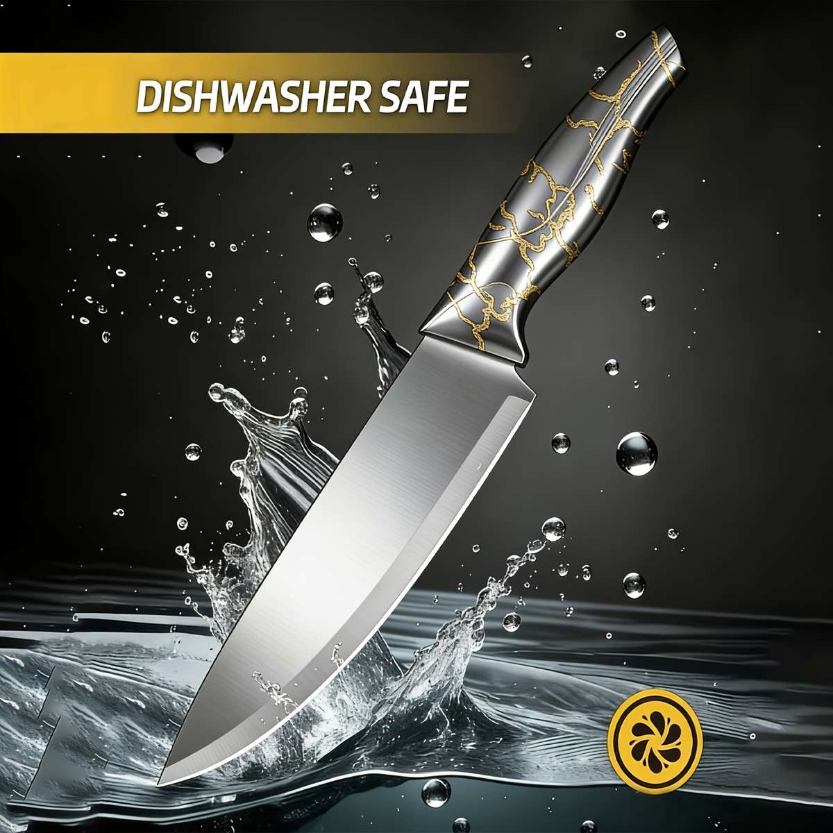 Kitchen Knives Color White