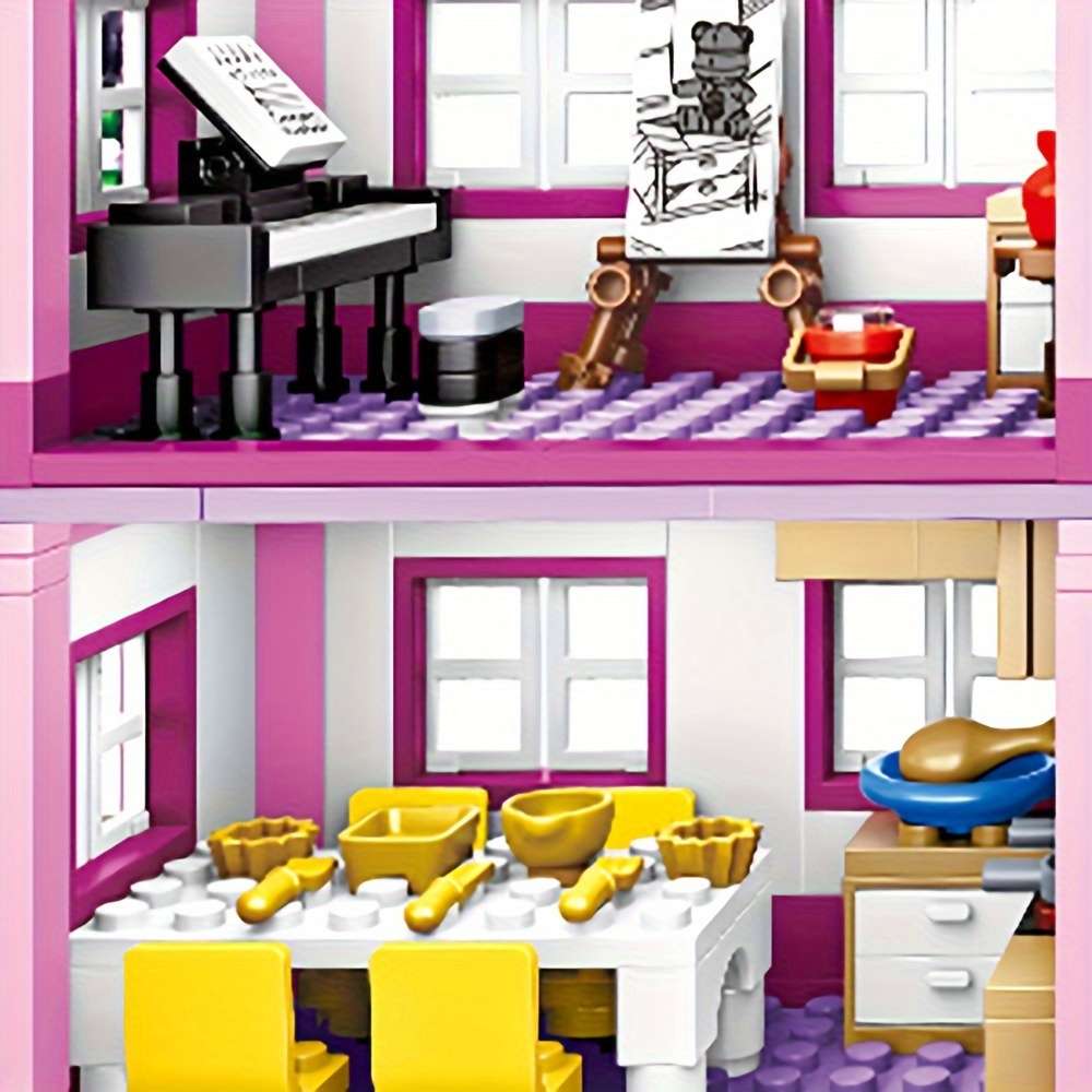 Building Toy Architectural Model Toy Set Quantity 1018Pcs