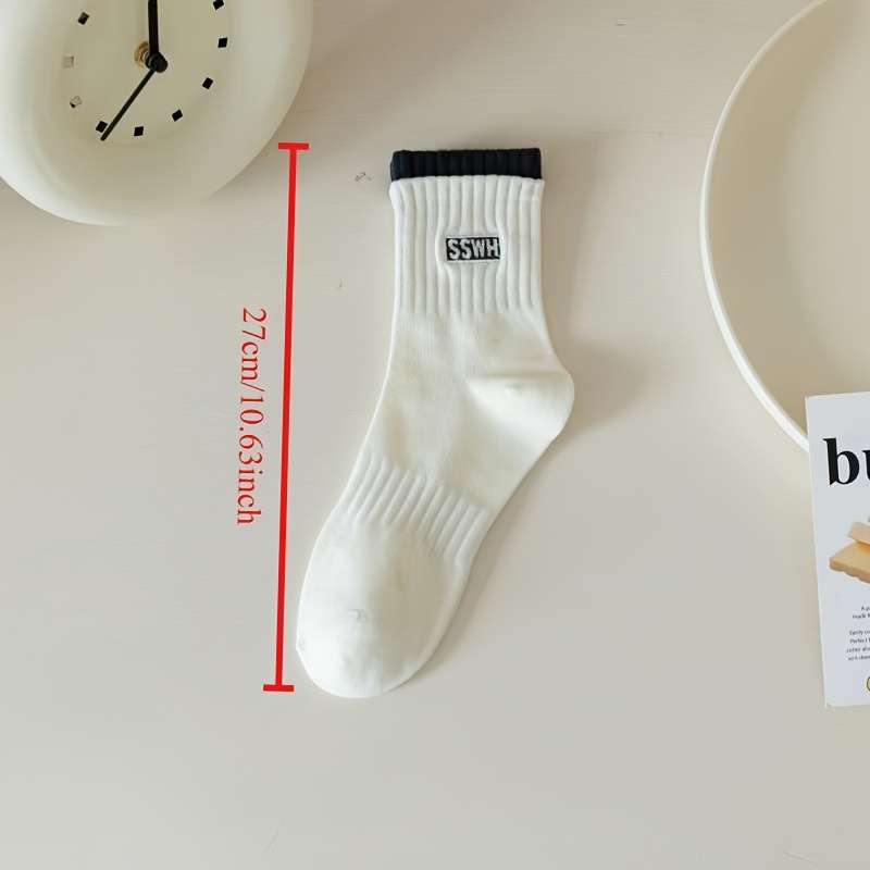 Women S Socks Color Random Color Quantity 5Pairs