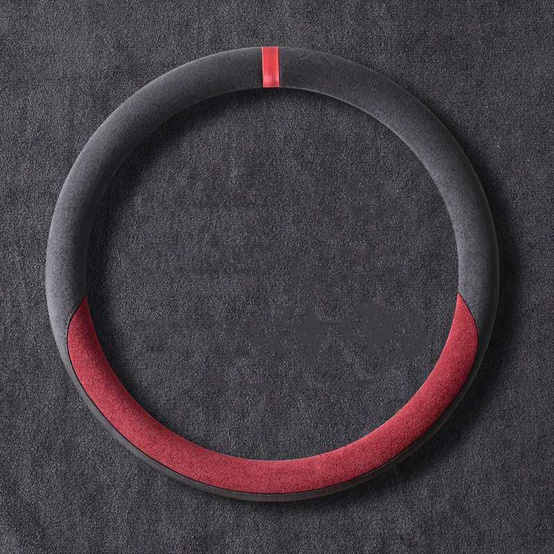 Car Steering Wheel Cover Crimson Model Round