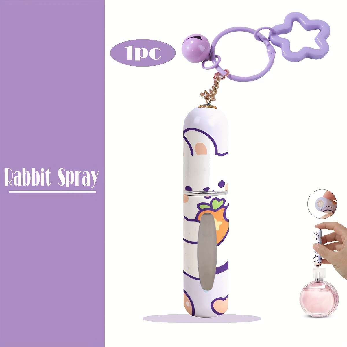 Car  Fragrance  Refill  Bottle Color 1Pc Star Ornaments Pink Fresh Spray