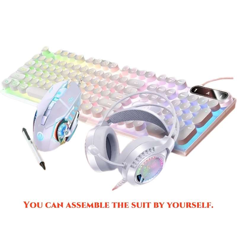 keyboard color White Blue