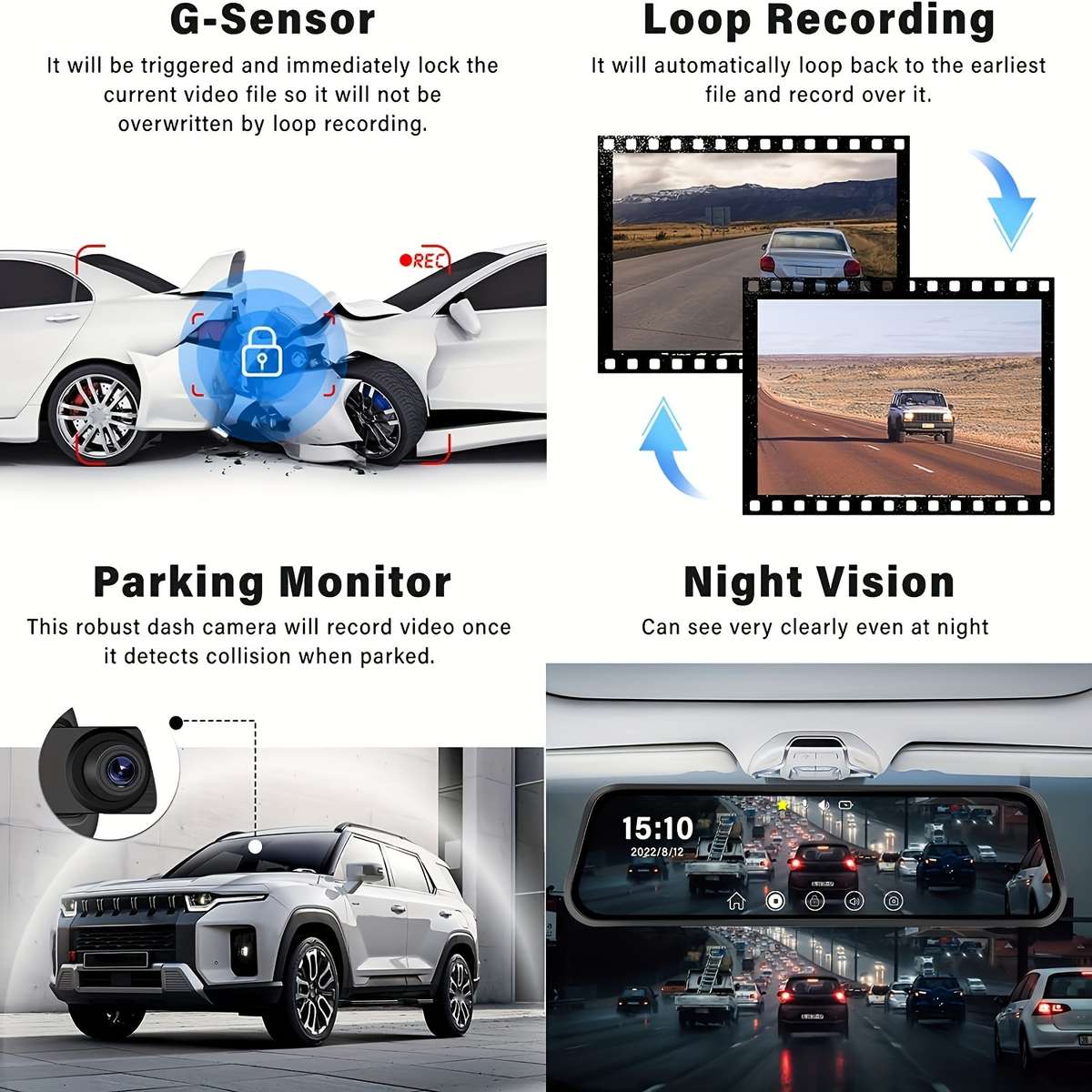 Dashcam Model D121