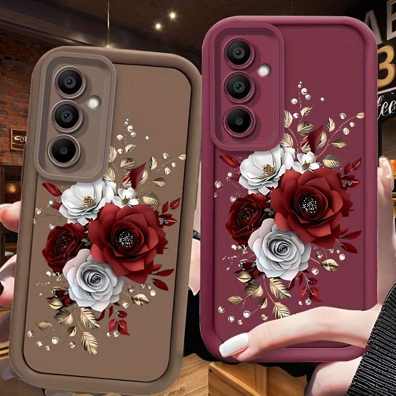 Phone Case Brown Compatible Model Galaxy A35 5G