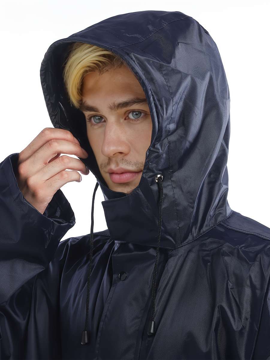 Raincoat Navy Color Size Uk L
