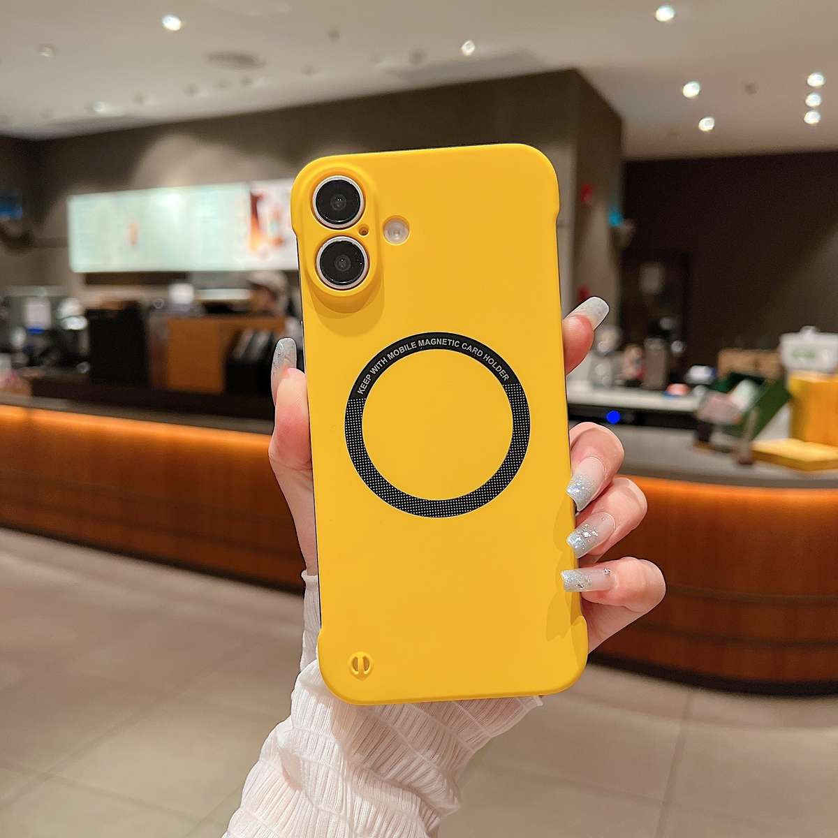Yellow For iPhone Phone Case