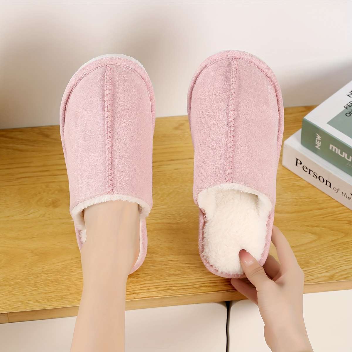 Cotton Slippers Color Labang Cotton Black Sizeuk 7.5-8
