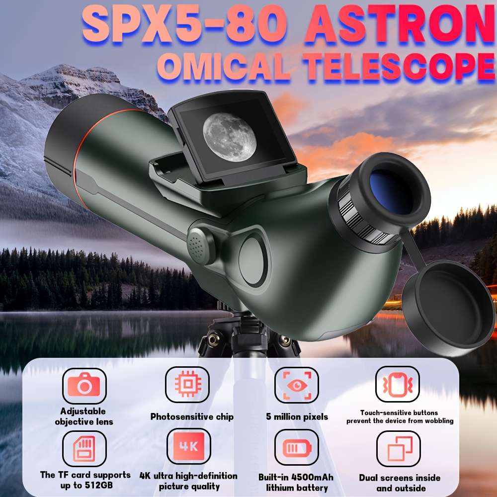 Telescope Color Black