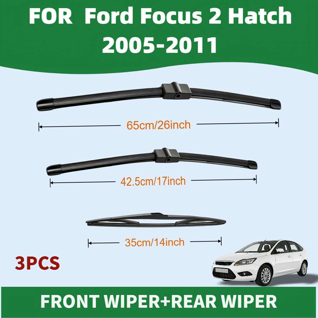 Windshield Wipers Model For Ford Focus 2 2005 2011
