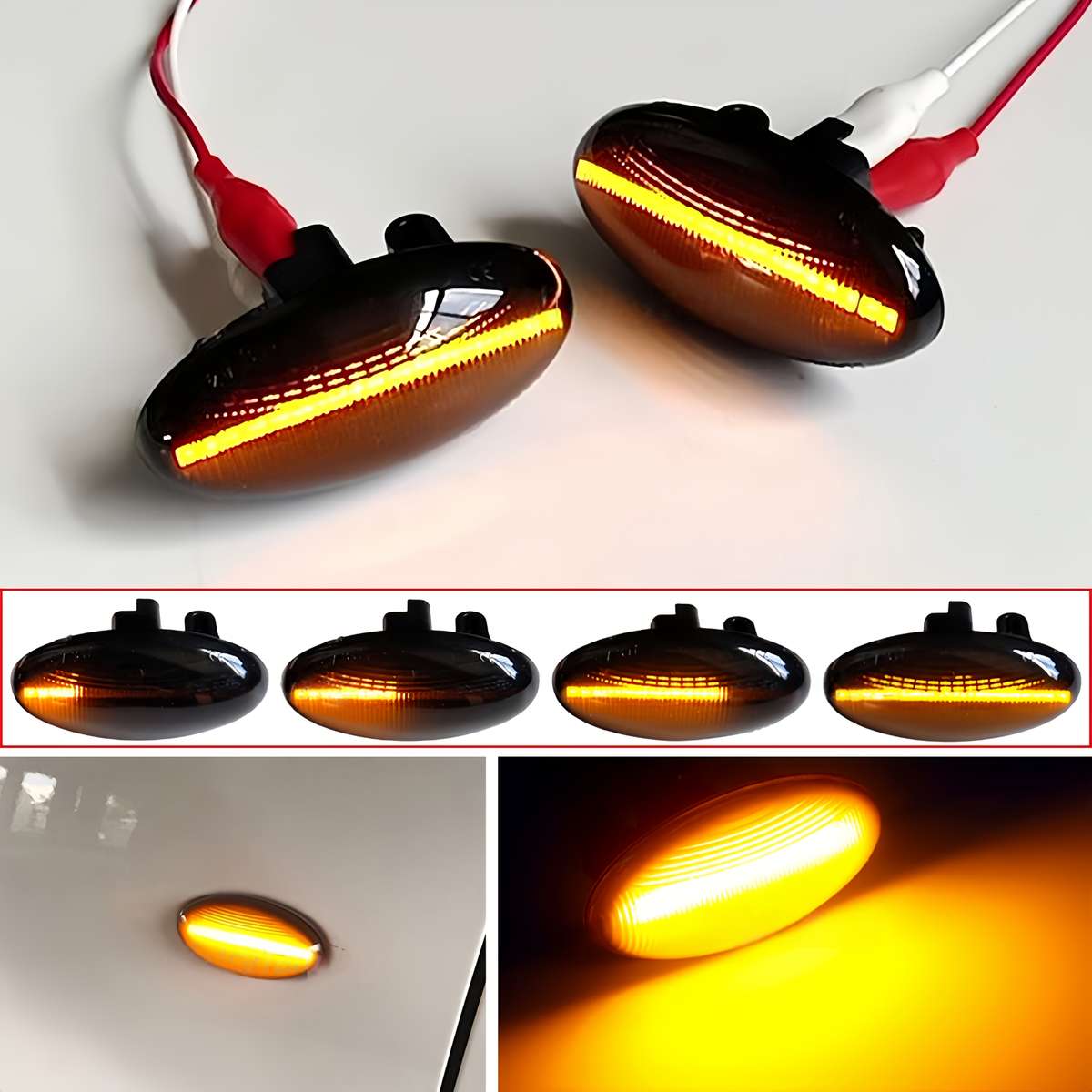 Car Lights Model D0332 Quantity 2Pcs
