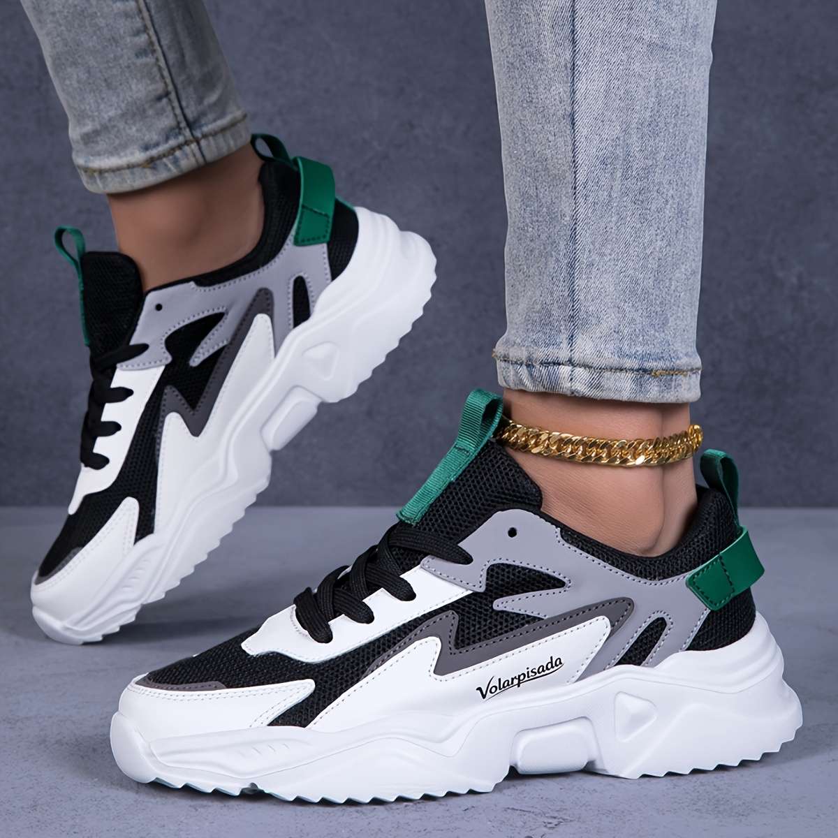 Sneakers Color White Sizeuk 7.5