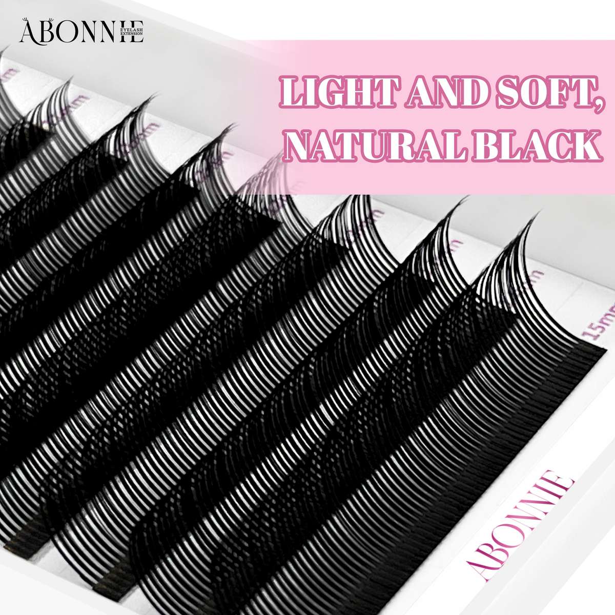 Natural Volume False Eyelashes Style D Mix 05mm