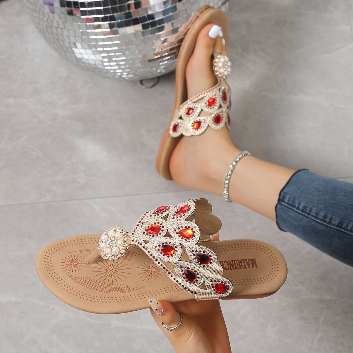 Ladies Summer Flip Flops Black Uk 7