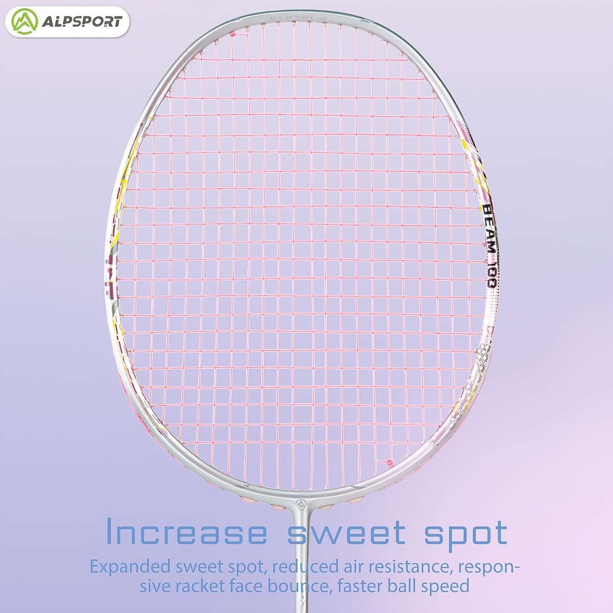 Badminton Racket Color Silvery Racket