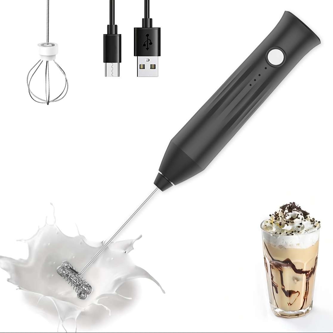 Egg Beater Color Black Quantity 2*Stirring Rod