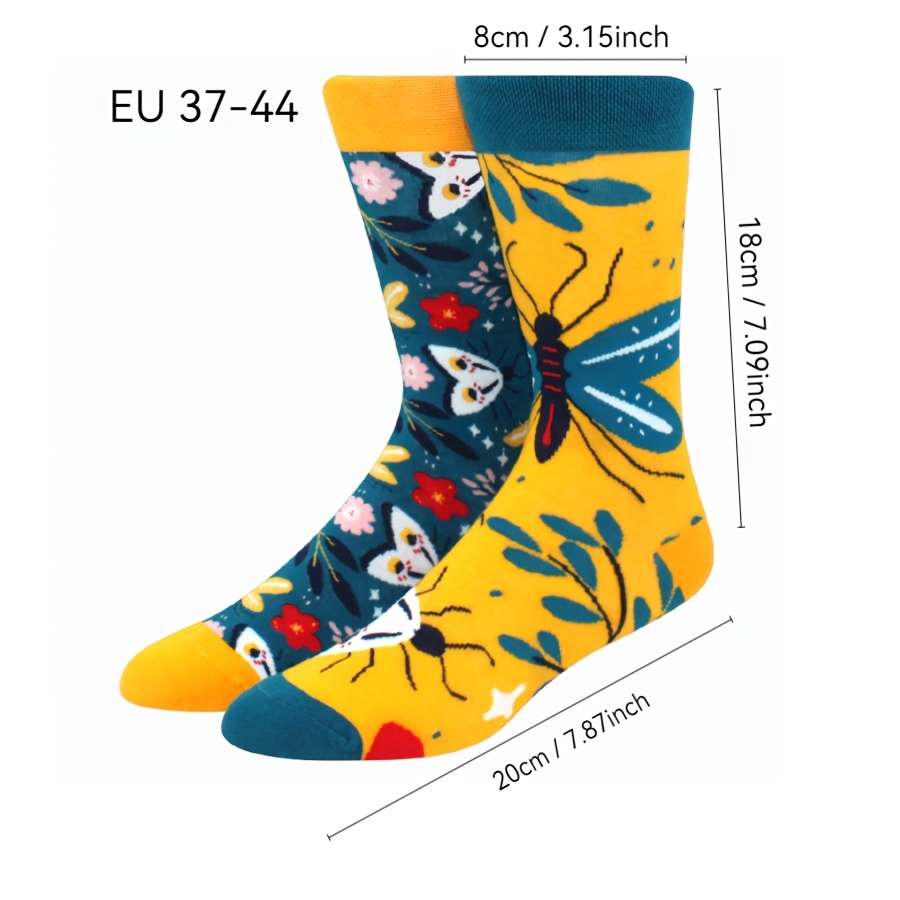 Women S Socks Color 1 Pair Of Butterflies Size Onesize