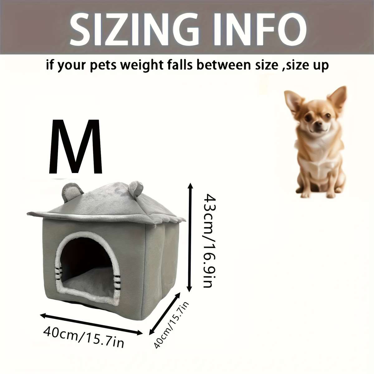 Pet supplies color Grey size XL