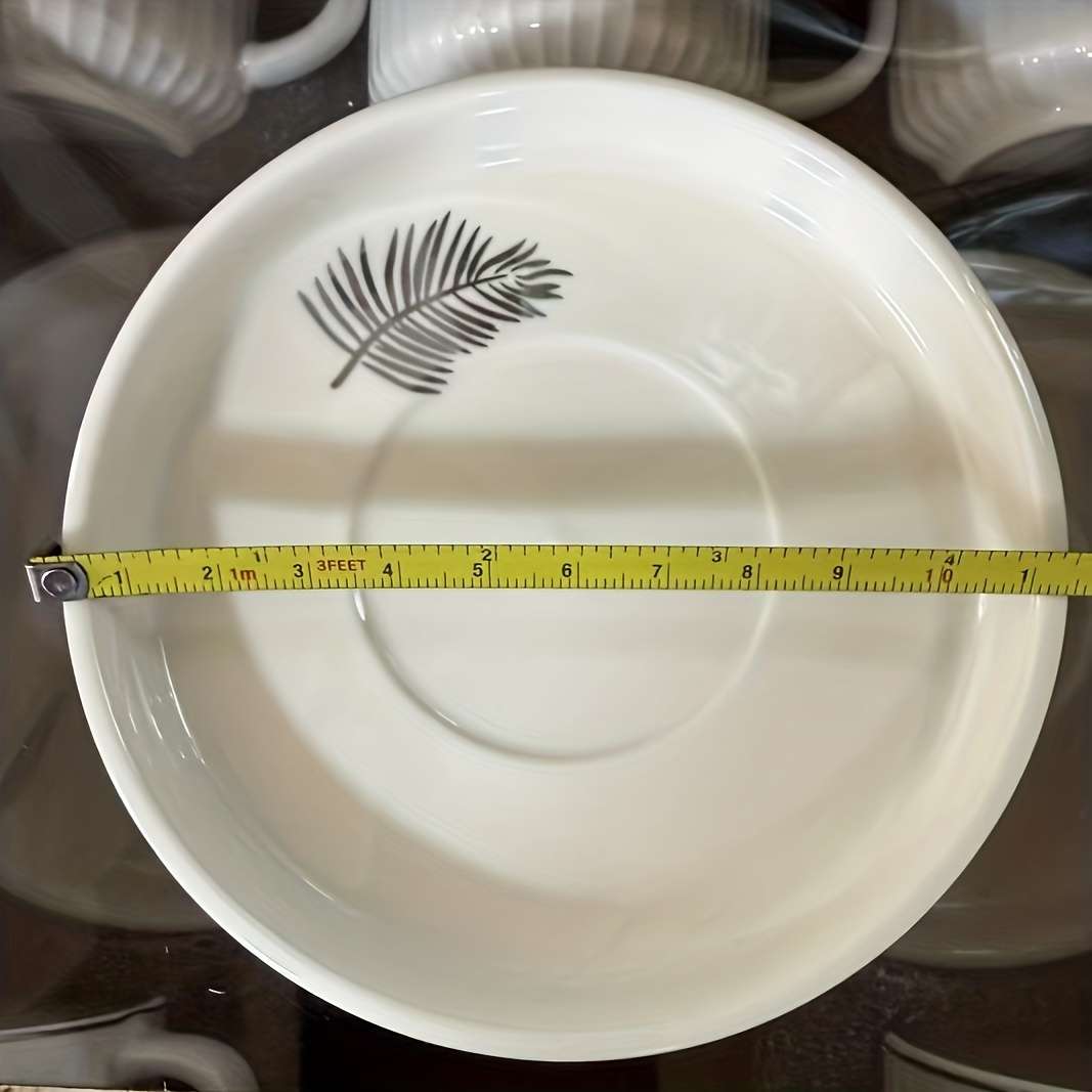 Water Cup Material Ceramics Quantity6 Coffee Cups And 6 Saucers
