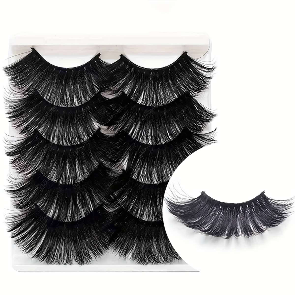 False Eyelashes Color 5P 86 Thick Formula