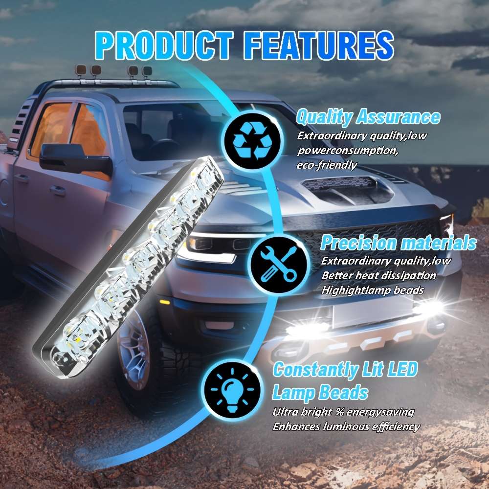 Car Lights Color White Quantity 2Pcs