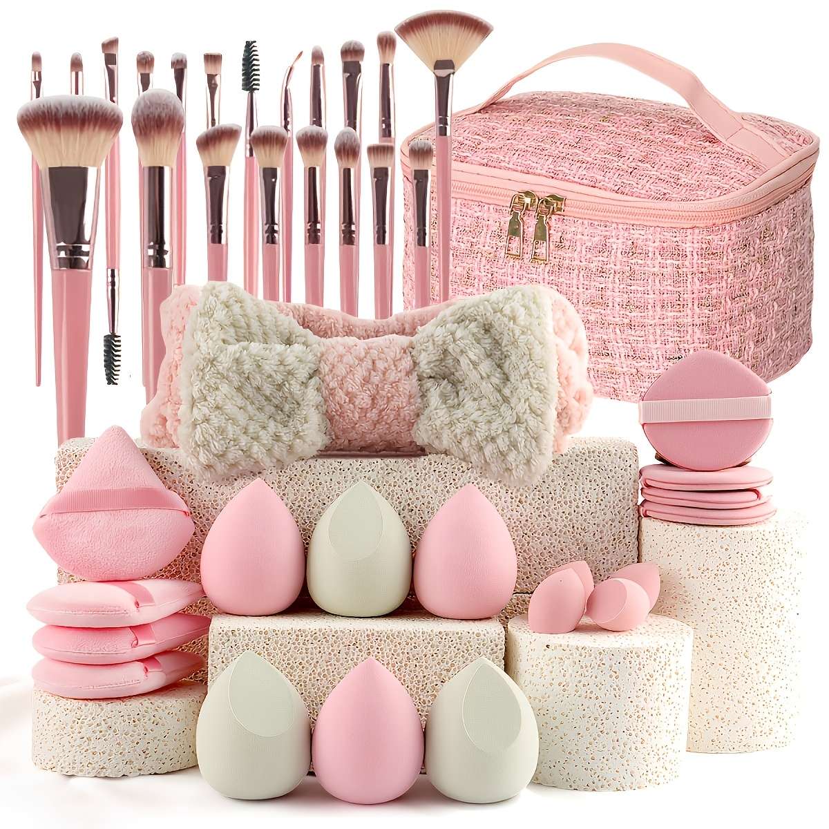 Makeup Brush Set Color Pink Color Quantity2