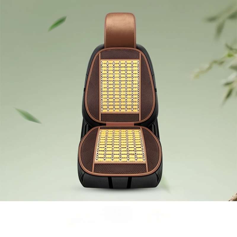 Car Seat Cushion  Brown Summer One Piece Lumbar Support Seat Cushion
