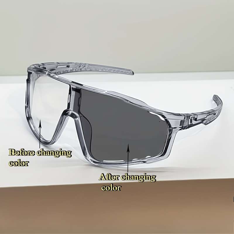 Cycling Glasses Color Translucent Gray  Dark Gray