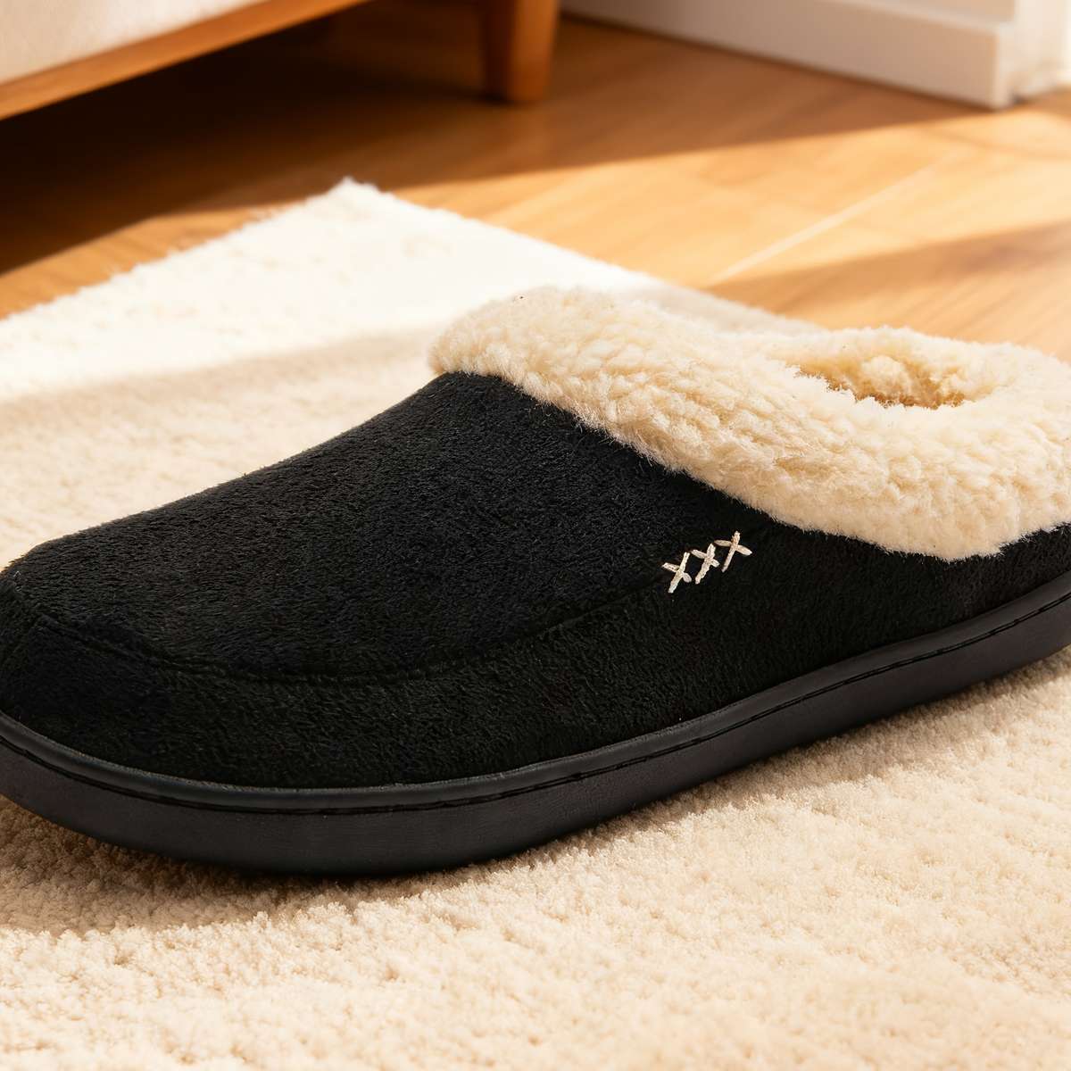 Cotton Slippers Color Camel Sizeuk 7.5-8