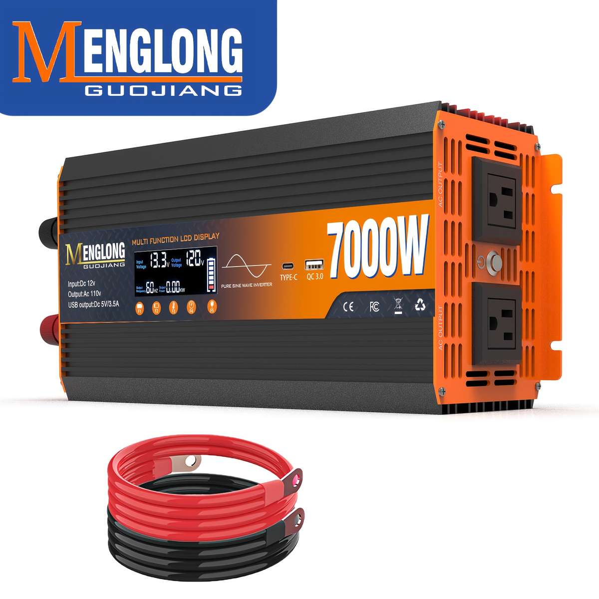 Inverter Model 7000W Materialaluminum Alloy