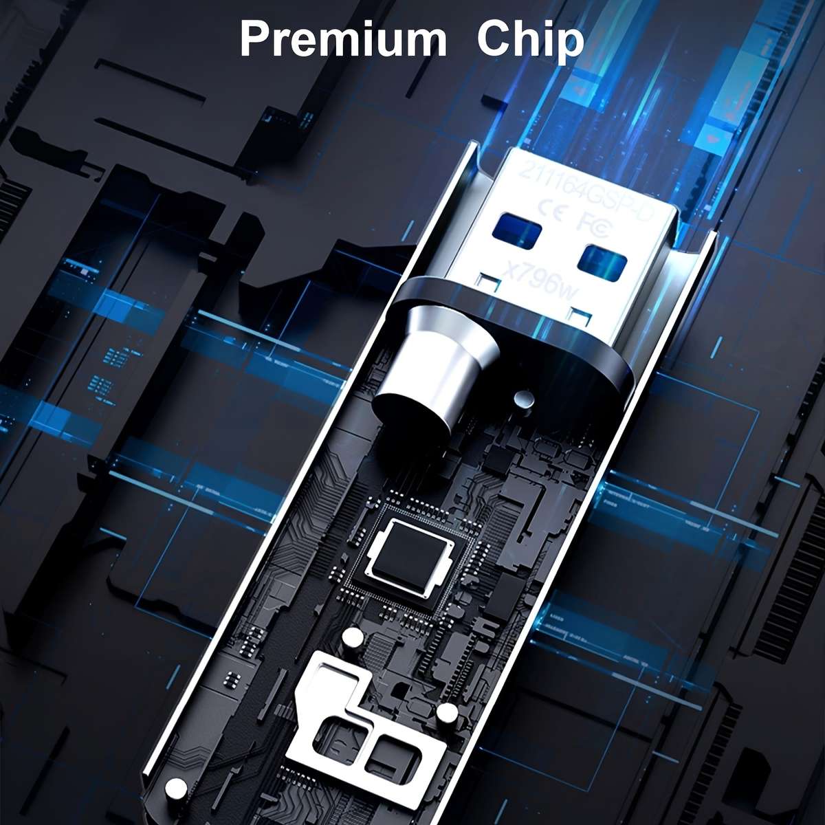 Usb Flash Drive Capacity 64Gb 3.2