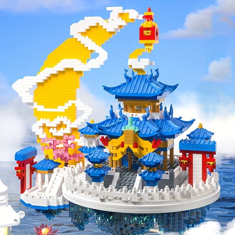 3D Building Model Puzzle Set Model Cp1037